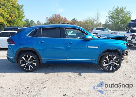2024 Volkswagen Atlas Cross Sport 2.0T Sel Premium R-Line from USA, damaged, VIN 1V2FE2CA0RC204187